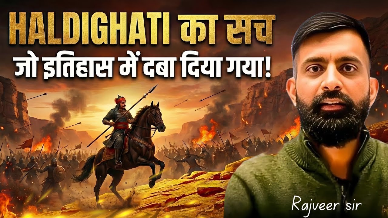 हल्दीघाटी का महासंग्राम | महाराणा प्रताप की वीरता की सच्ची कहानी | rajveer sir springboard