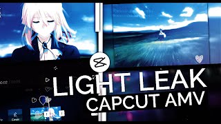 Vibe Style - Light Leak Transitions Capcut Amv Tutorial