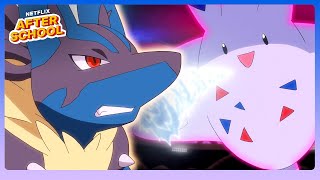 Mega Lucario VS Dynamax Togekiss 🌪️ Pokémon Ultimate Journeys | Netflix After School