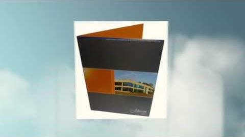 Presentation Pocket Folder Printing - Custom Full Color, Los Angeles