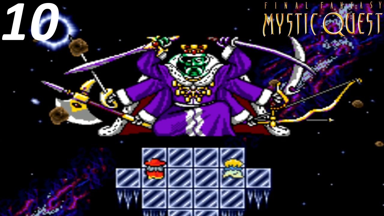 Final Fantasy Mystic Quest Randomized #10 - All the weapons
