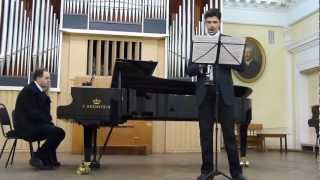 E. Bozza - Caprice Improvisation (D. Pashinskiy - clarinet, E. Dashak - piano)