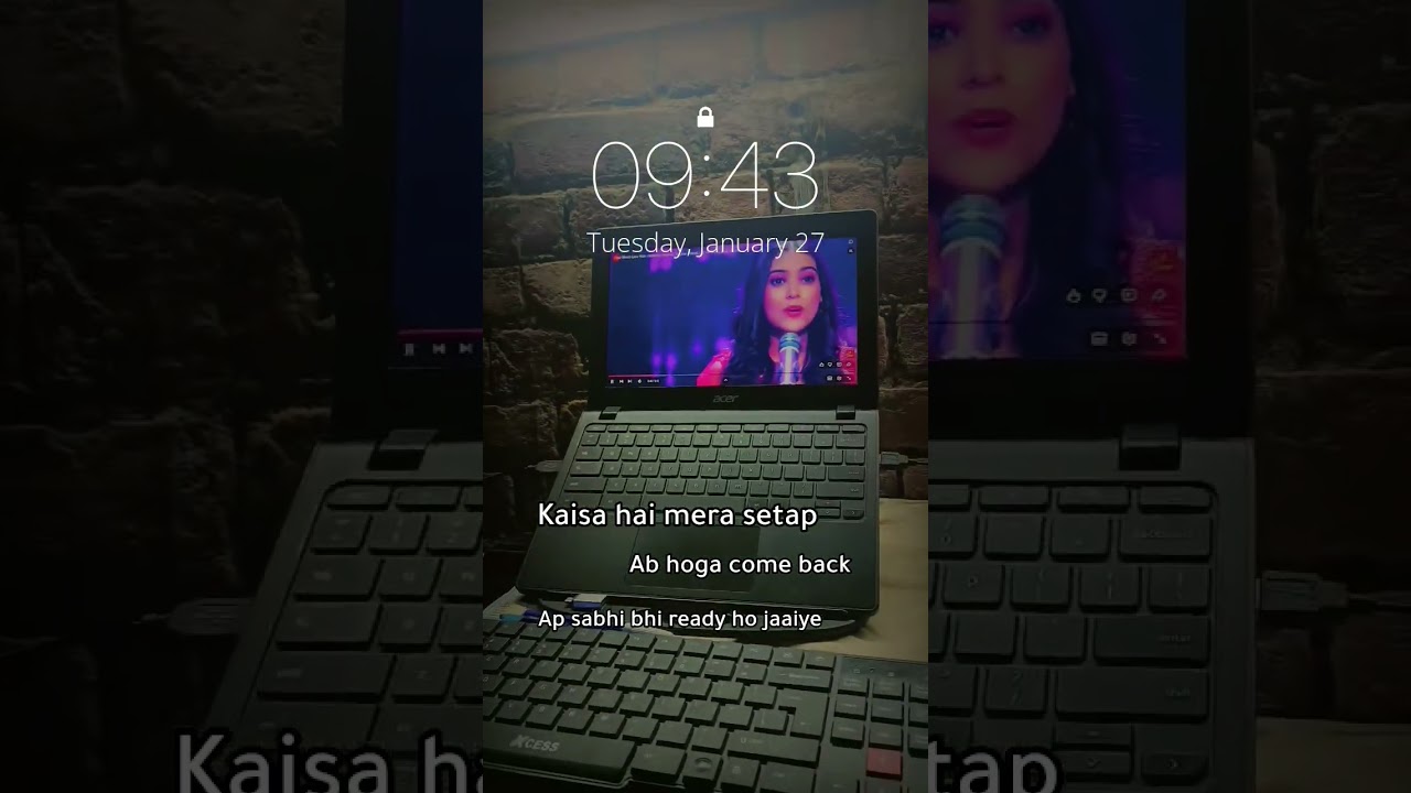 Mera Setup Ho Gaya Hai 🔥 Laptop Keyboard Lighting Setup Tour | YouTube Setup 2026