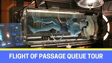 Flight of Passage Ride Queue - FULL TOUR - Pandora: The World of AVATAR, Disney
