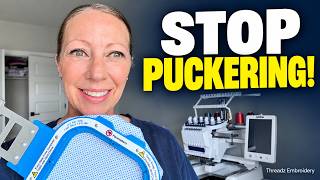 How to Hoop Fabric for Machine Embroidery Without Puckering