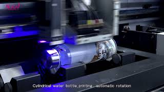 Nocai uv printer NC-UV0406 for glass bottle printing