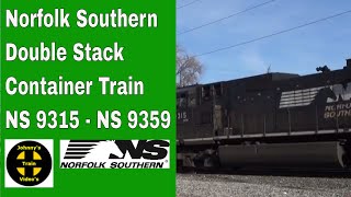 Norfolk Southern Double Stack Container Train
