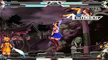 [MUGEN] Athena & Kensou Vs Asuka & Maria Qof