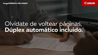 Con el Canon imageFORMULA DR-M160II, digitalizar documentos ya no es un desafío
