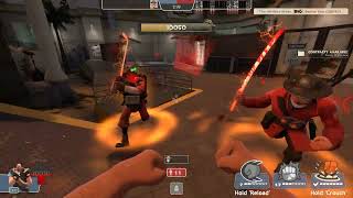 TF2: Saxton Hale Gameplay (VSH Casual Skirmish)