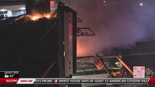 All westbound lanes blocked on Richmond-San Rafael Bridge after fire