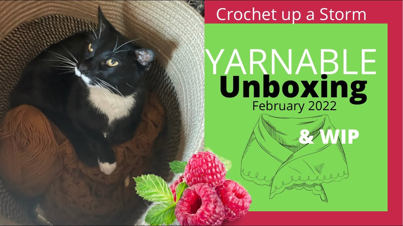 YARNABLE feb2022 Unboxing & a WIP ep#96