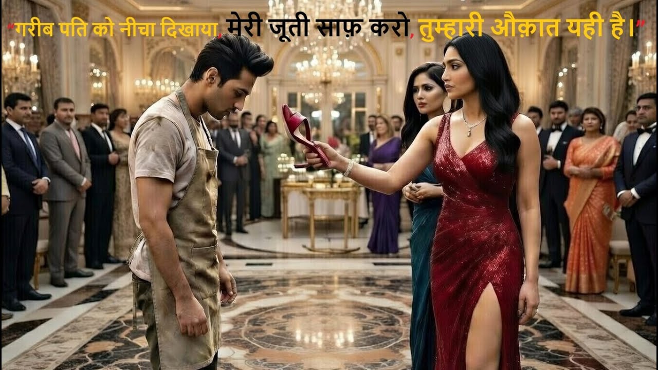 “घमंड में डूबी पत्नी ने पति को नौकर बनाकर नीचा दिखाया 😱 पर सच्चाई सामने आते ही…”