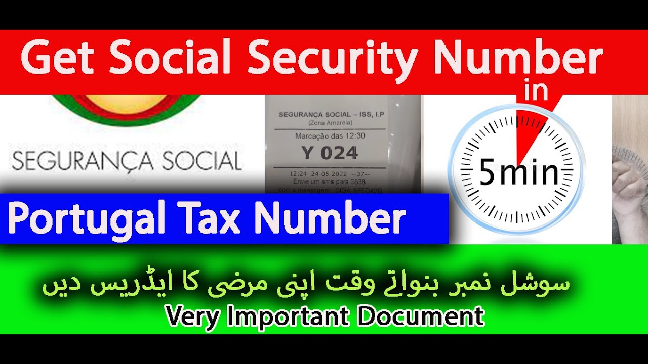 Portugal social security number in 5 minutes | Apply segurança social Tax number | NISS na hora