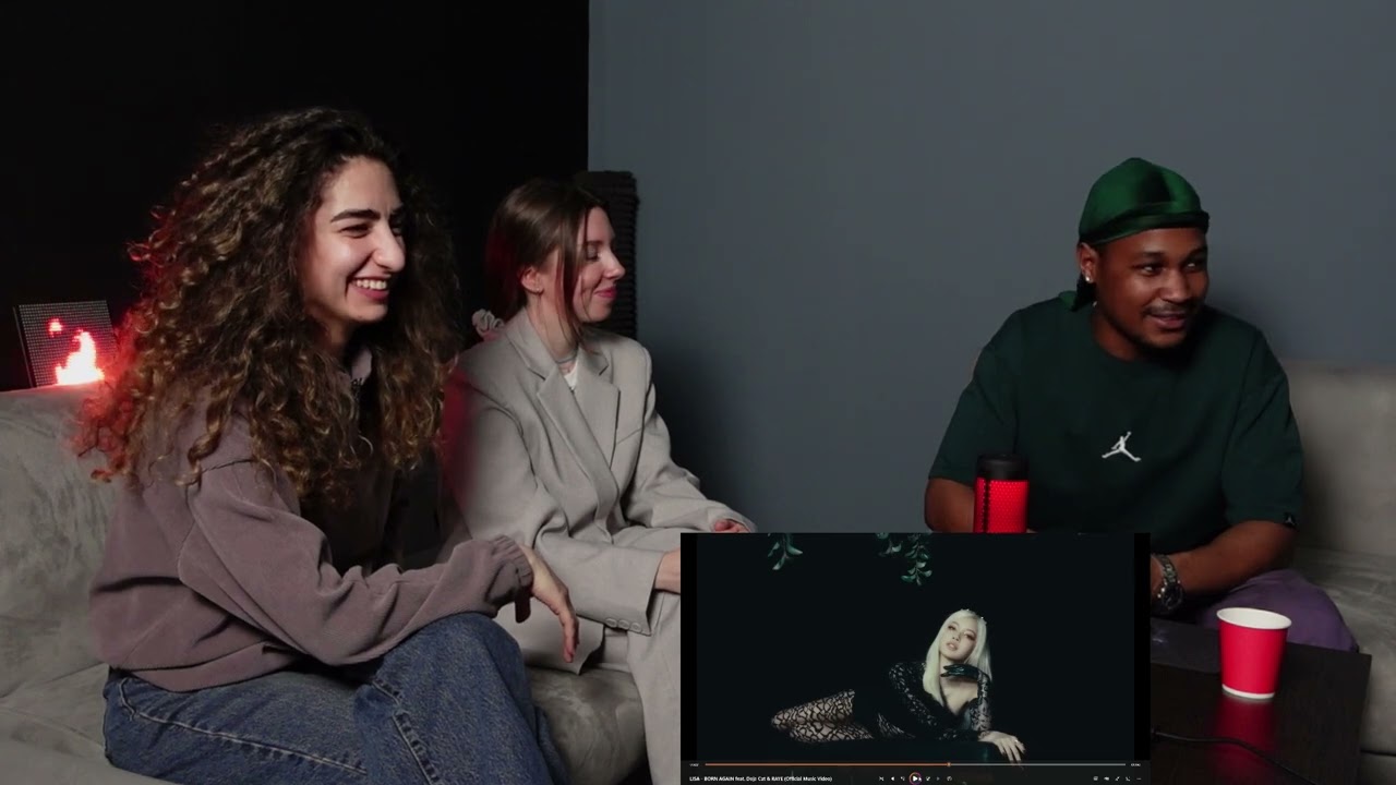 LISA - BORN AGAIN feat. Doja Cat & RAYE ▷ Reaction from Russian !!!