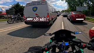 Mi-a dat, mi-a dat pachet (ar fi vrut ei)! Kawasaki Ninja 650R Moto POV Romania Timișoara.     26.04