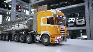 1/14 Metal 6*6 Semi-trailer Fuel Tank TH24326