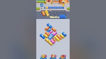 Bus Jam Mobile Game | Level 3 | #mobilegame #game #busjamgame #busgames