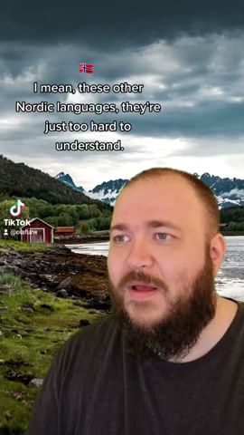 Norwegian is a simple language.