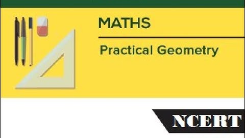 Exercise 10.3 Q 1 Chapter 10 Practical Geometry NCERT Maths Class 7th/7