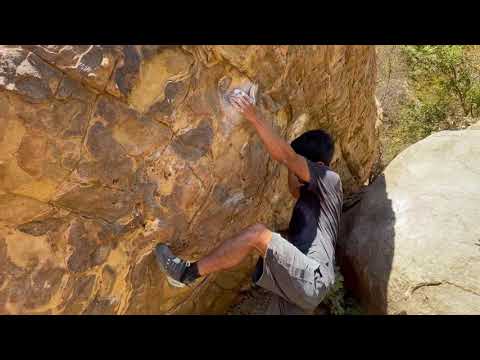 Beta Video for climb Grotesque Old Woman v7, Santa Barbara