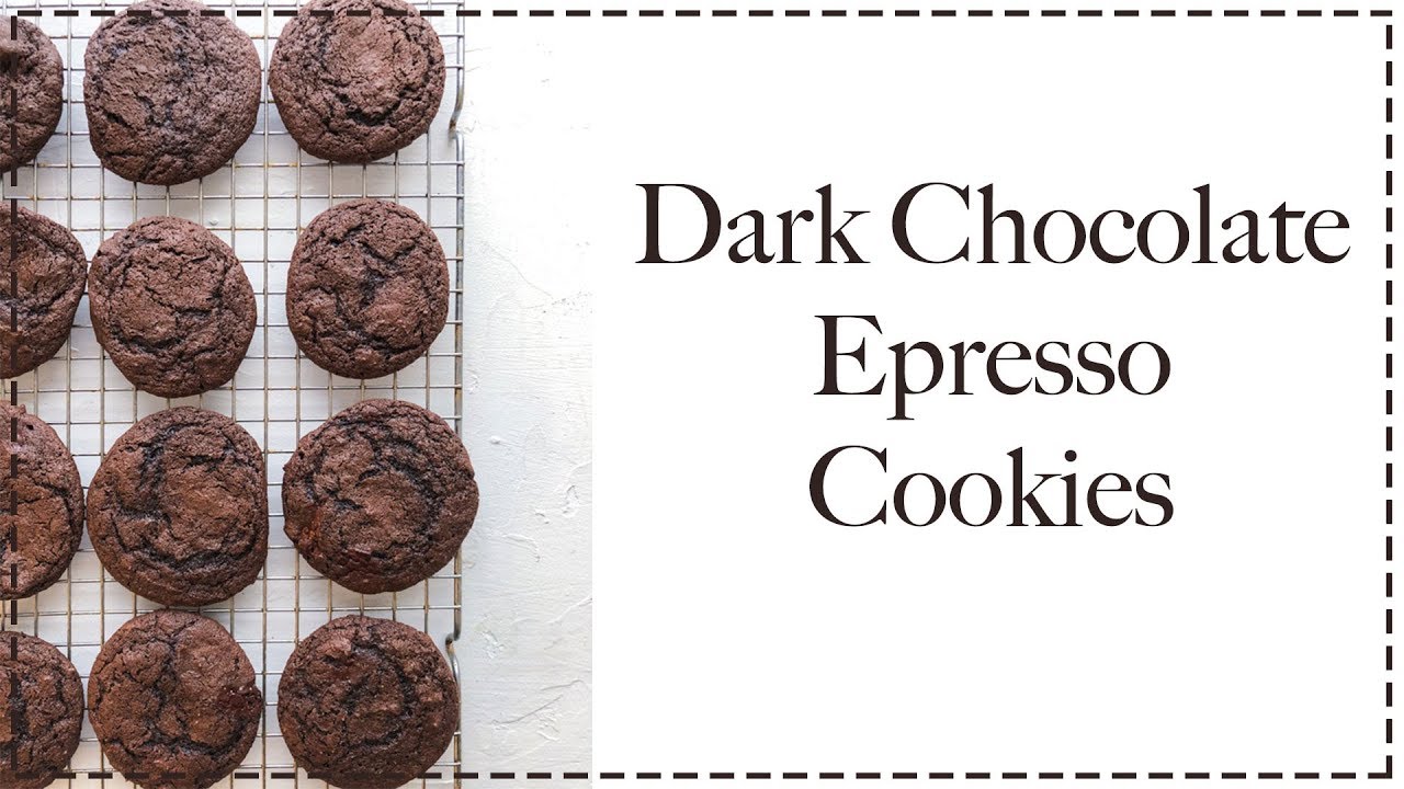 Dark Chocolate Espresso Cookies | FUELING A SOUTHERN SOUL
