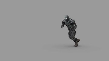 Crysis NanoSuit-Run Animation