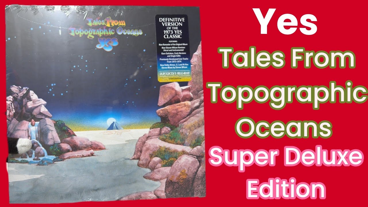 Yes Tales From Topographic Oceans (Super Deluxe Edition) Unboxing