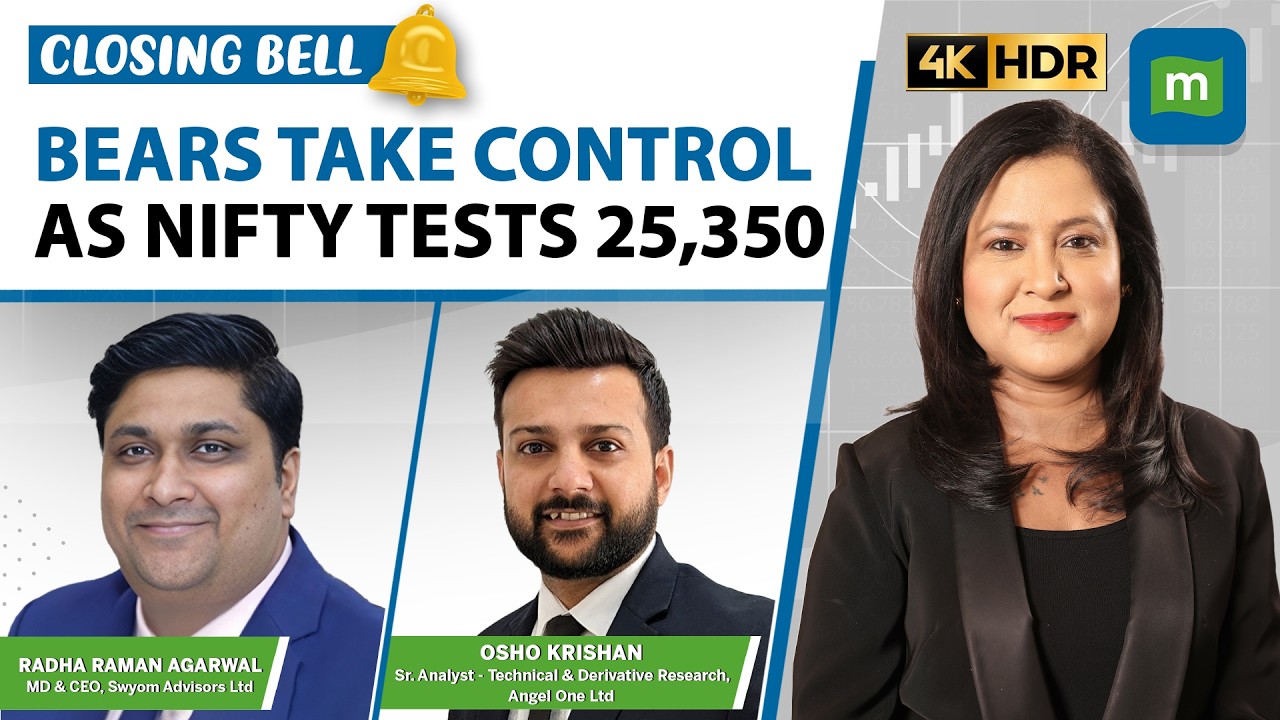 IT Stocks Plunge Amid Renewed AI Worries; Nifty Tests 25,350 On F&O Expiry Day | Closing Bell Live