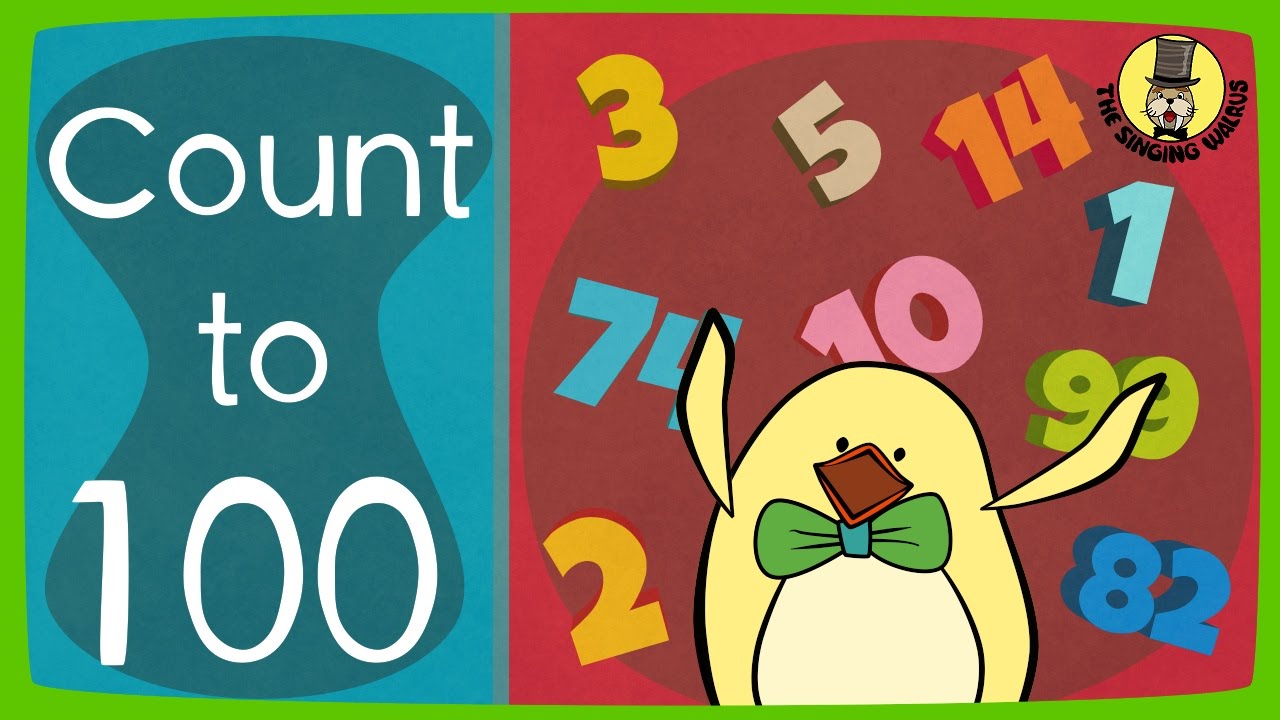 Big Numbers Song | Count To 100 Song | The Singing Walrus