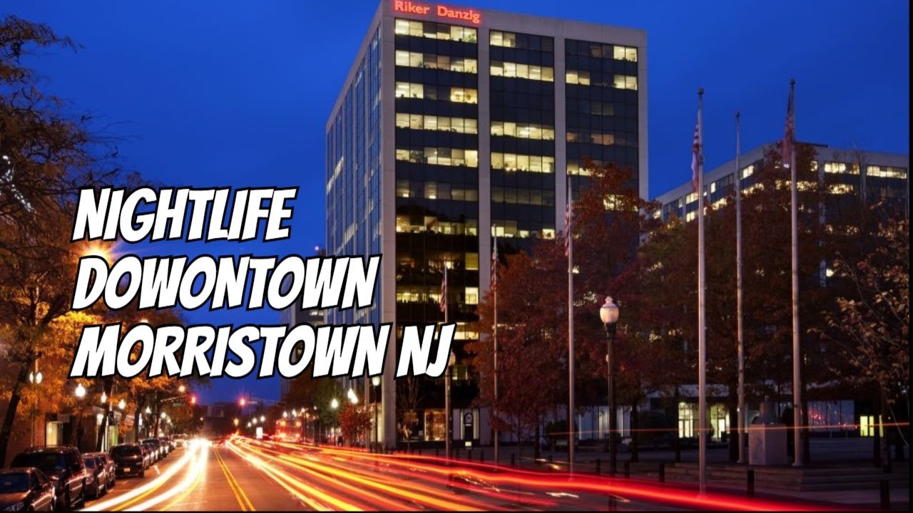 Exploring Downtown Morristown NJ in Stunning 4K!