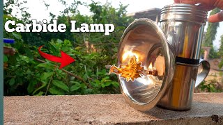 How to make a carbide lamp 🔦 at home 🏡 ll #experiment #viral @rayancreativeworks