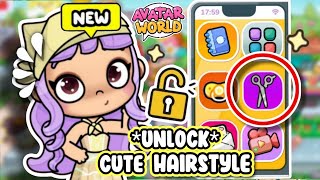**UNLOCK** NEW CUTE HAIRSTYLE IN AVATAR WORLD 😯🤍