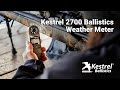 Kestrel 2700 compteur mtorologique balistique