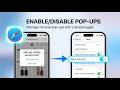 How to Enable or Disable Pop-Ups in Safari on iPhone