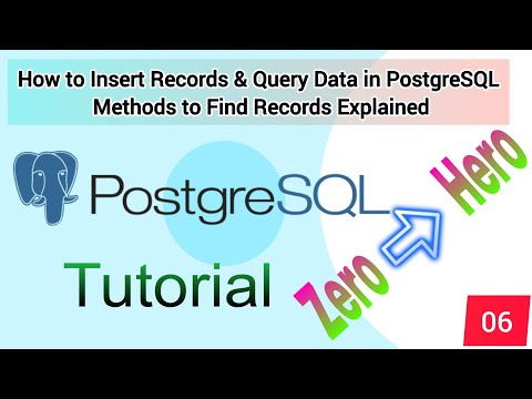 PostgreSQL Insert & Query Data 🔥 Find Records Easily | Part 6 | SQL Tutorial | SSSAM Academy 🚀