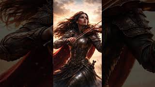 This armored violin warrior aesthetic is absolutely insane 🎻⚔️ #darkfantasy #epicmusic #shorts