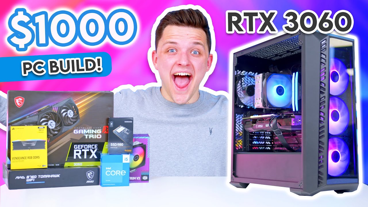 Best $1000 PC Build 2023! [Full Guide w/ Benchmarks!] YouTube