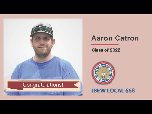 2022 Grad Aaron Catron