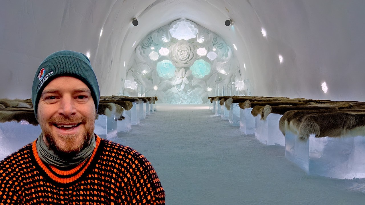 Inside the World’s First Ice Hotel | Stunning Arctic Masterpiece - YouTube