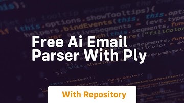 Free ai email parser with ply
