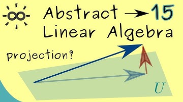 Abstract Linear Algebra 15 | Orthogonal Projection Onto Subspace