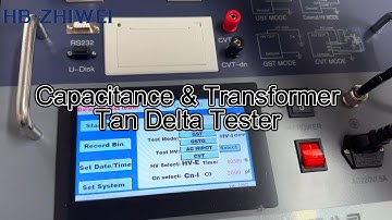 #192-1# Transformer Capacitance & Tan Delta Test Equipment （Direct Connection Method ） #test #zhiwei