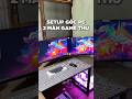 SETUP GÓC PC 2 MÀN HÌNH CHO ANH TRAI GAME THỦ💫💫 #pcgaming #maytinhchoigame #chinhkhotinh