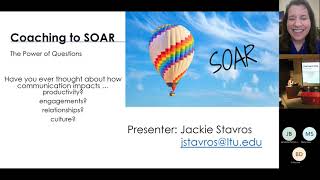 Jacqueline Stavros on "Coaching to SOAR: The Power of Questions"