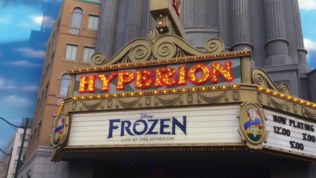 Show Cam: Frozen Live at the Hyperion (Closed)