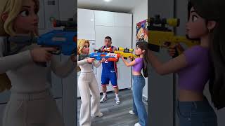 Amazing 3d cartoon in rooms