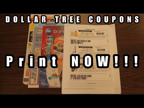 DOLLAR TREE COUPONS | Great insert and printable coupons this week!!! PRINT NOW!!!!