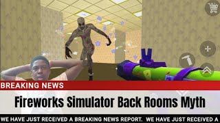 Fireworks simulator 3D Backrooms myth screenshot 3