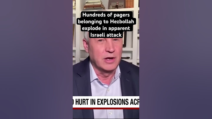 Hundreds of pagers belonging to Hezbollah explode in apparent Israeli attack. #israel #lebanon